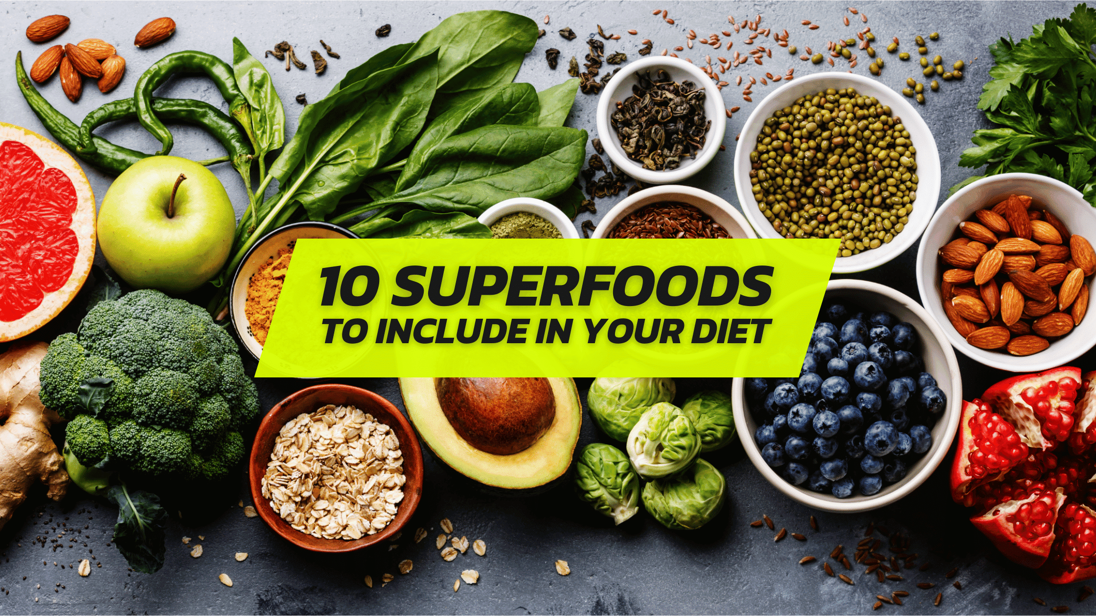 top 10 superfoods cover